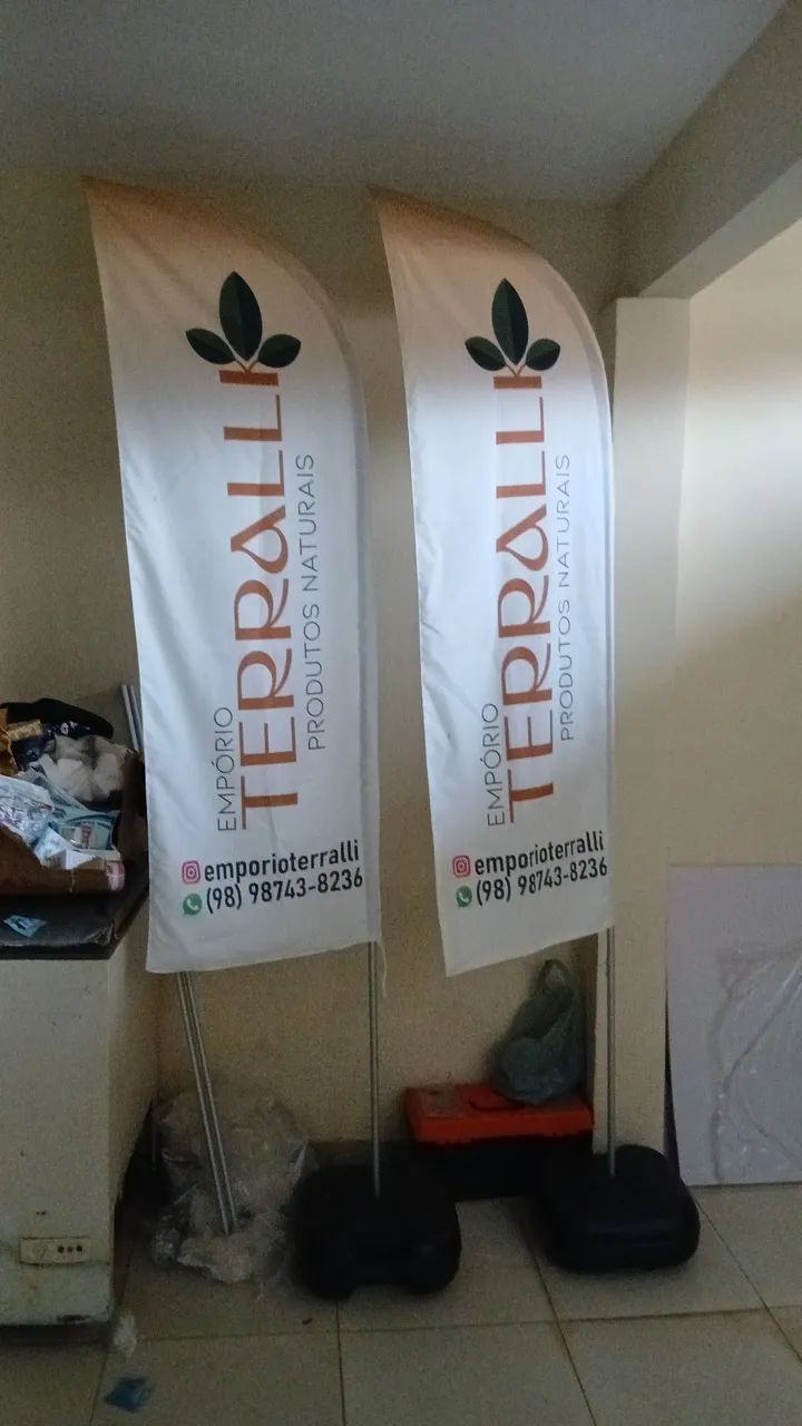 Wind banner profissional! Para promoção,divugação e aumento das vendas ! - Foto 4