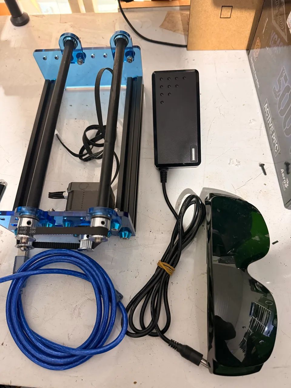 Gravador a laser TwoTrees TTS-55 Pro com módulo de gravação de copos, garrafas  - Foto 2