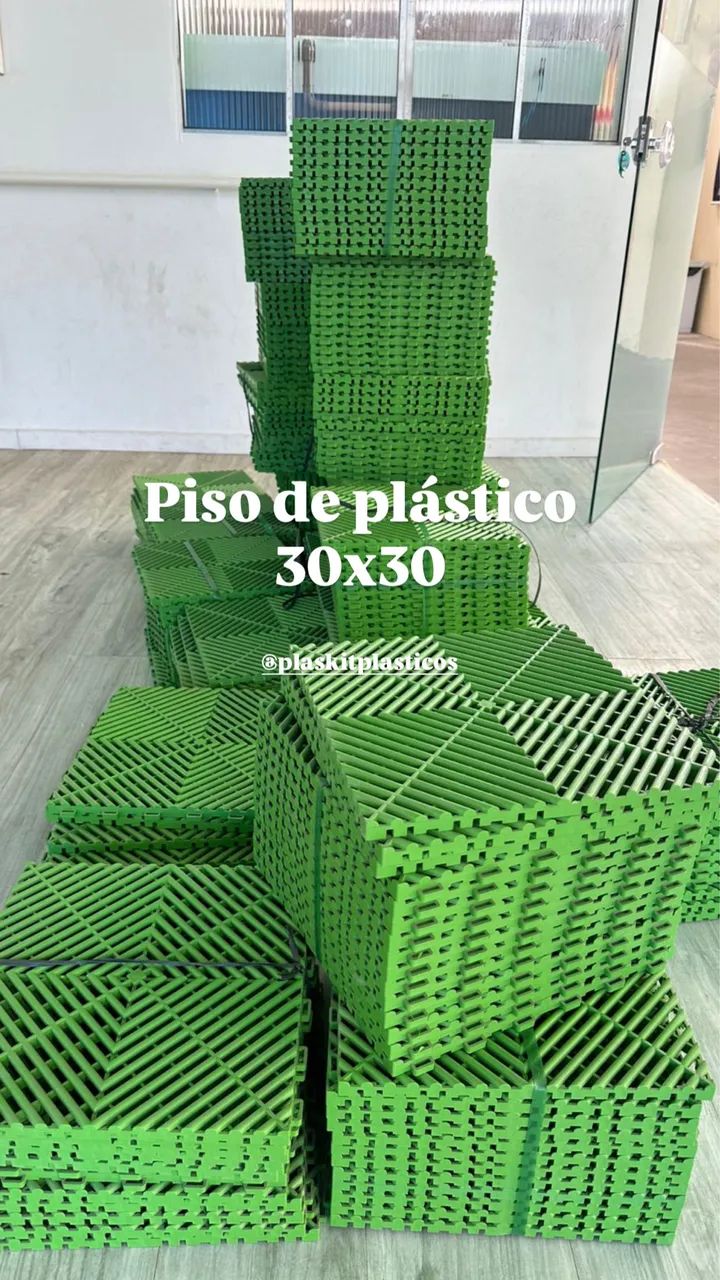 Piso de plástico 30x30