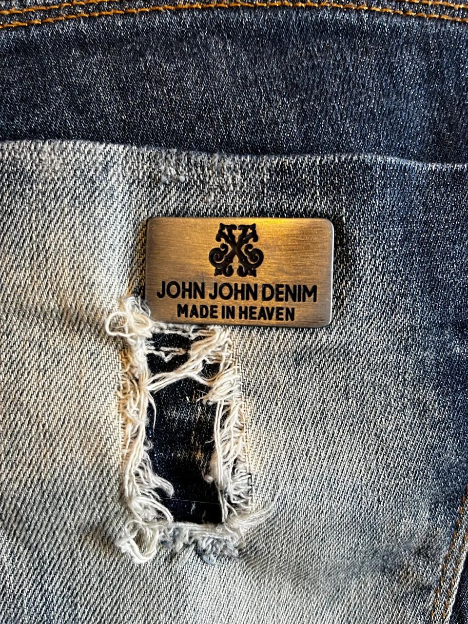 Calça feminina jeans JOHN JOHN