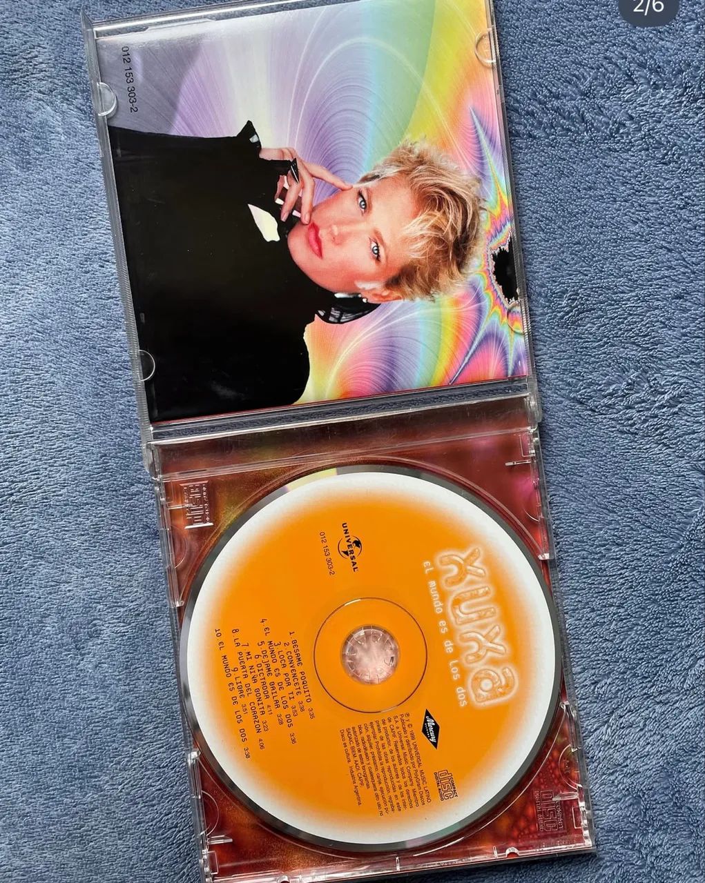 Cd xuxa El Mundo es de los dos  - Foto 2