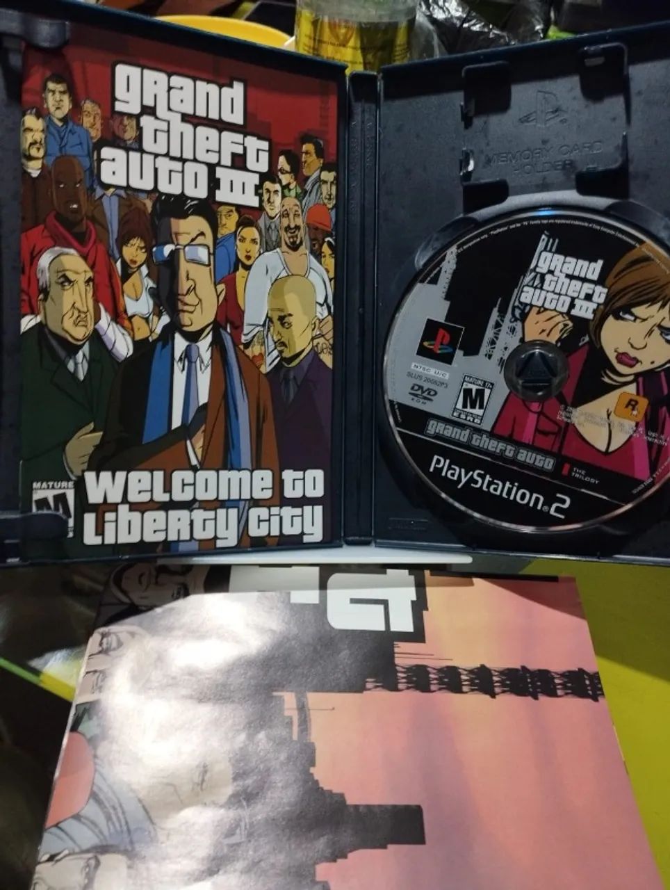Gta 3 ps2 original completo com mapa e manual - Foto 3