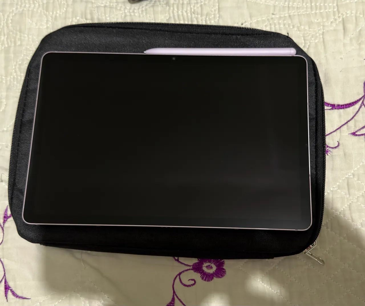 Samsung Galaxy Tab S9 FE 128 GB Wi-Fi - Lilás - Foto 2