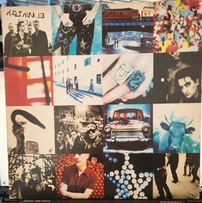 LP disco de Vinil - U2 - Acthung Baby