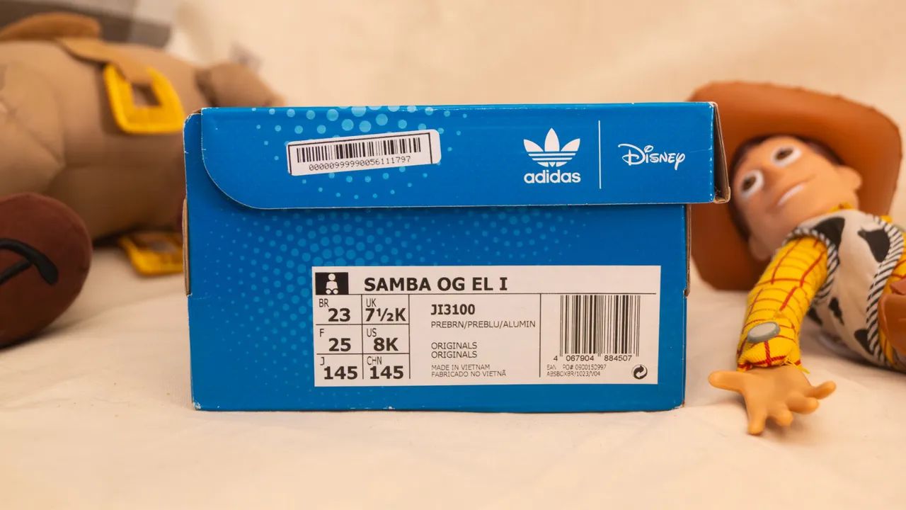Tênis Adidas Samba OG Infantil Toy Story - Tam. 23 | Excelente estado - Foto 4