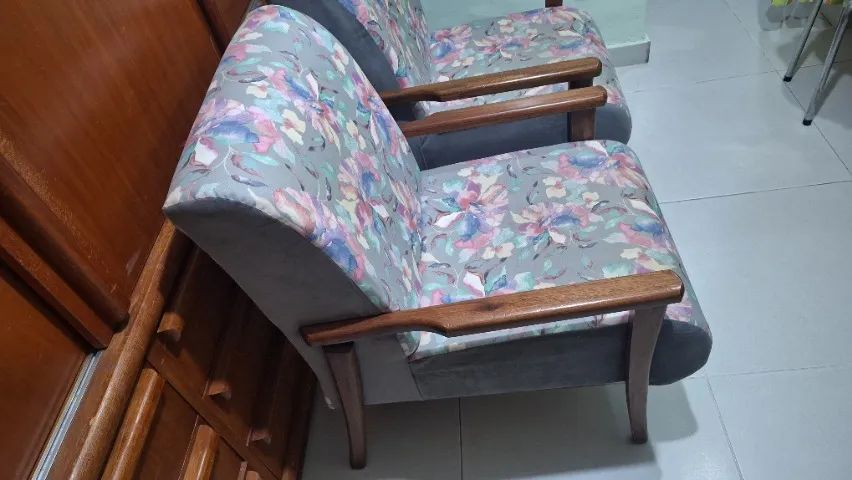 Par de cadeiras estofadas - Foto 4