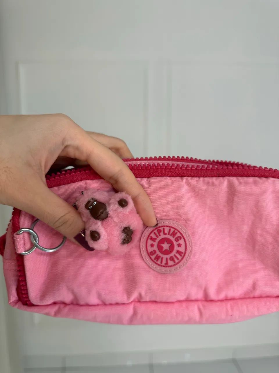 Estojo Kipling Rosa Original  - Foto 4