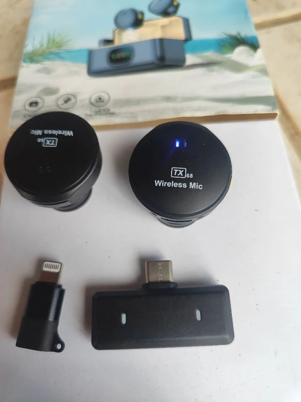 Microfone lapela anti ruído  - Foto 4