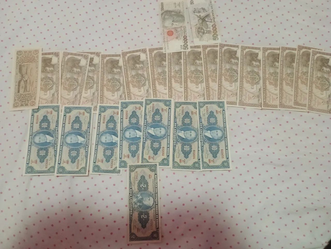 Cédulas e moedas antigas  - Foto 5