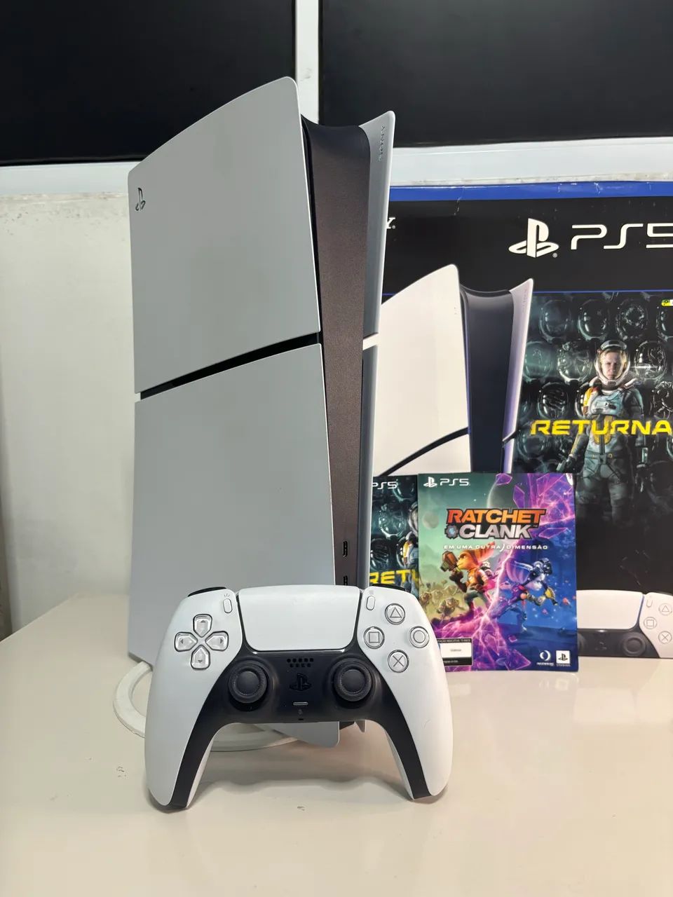 Ps5 Slim + 2 jogos bundle