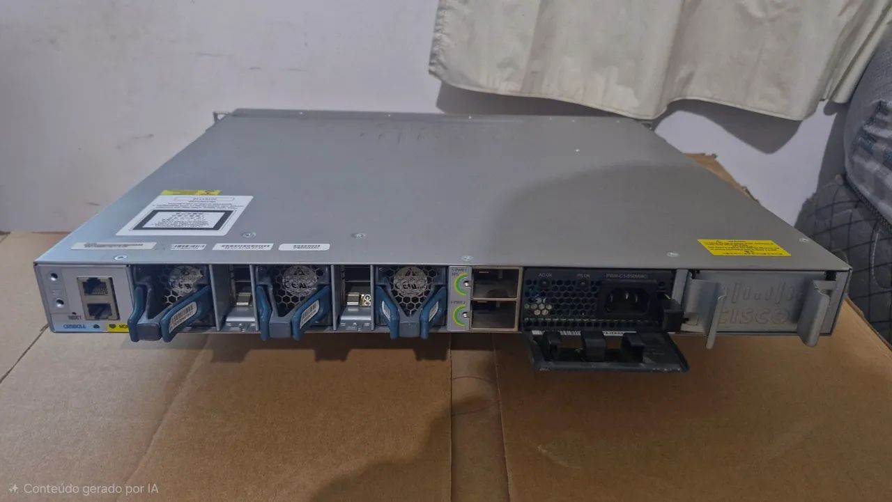Switch Cisco Catalyst 3850 - 24T - S - Foto 3