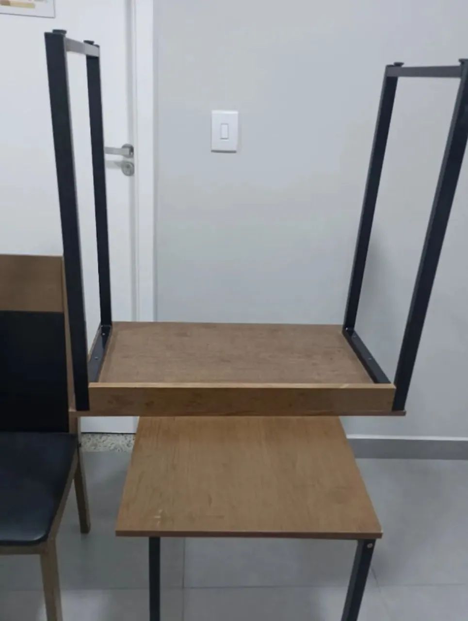 2 Mesas Escrivaninha Office Estilo Industrial