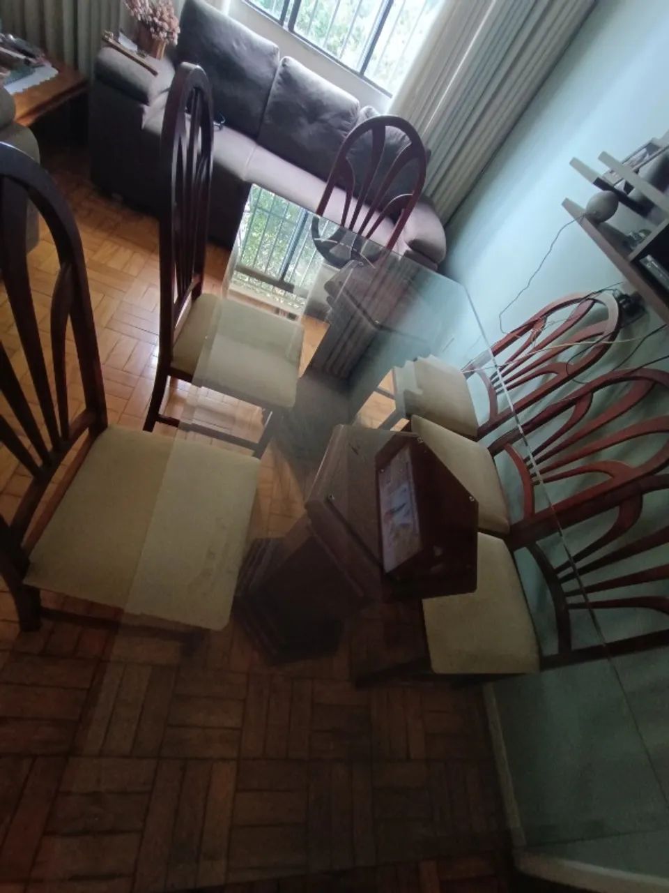 Mesa de jantar de vidro  - Foto 2