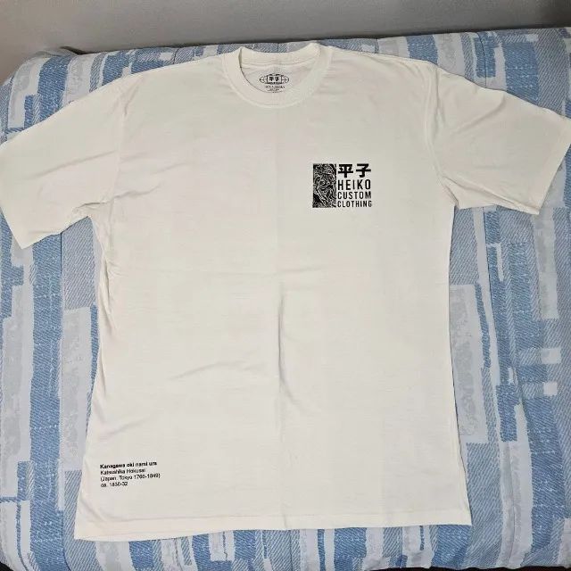  camiseta off white - "kanagawa" (gg)  - Foto 2