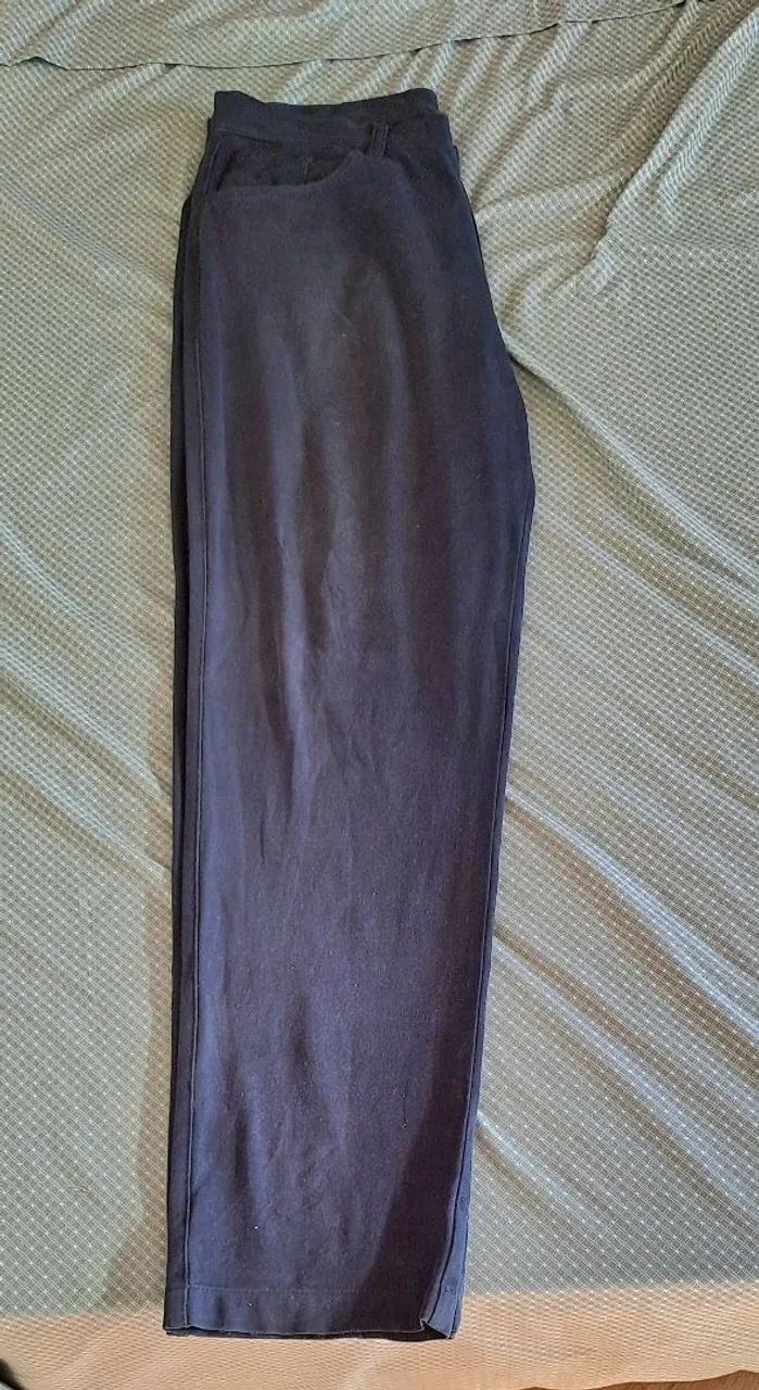 Calça antônio fusco, jeans denim, corte reto,  - Foto 3