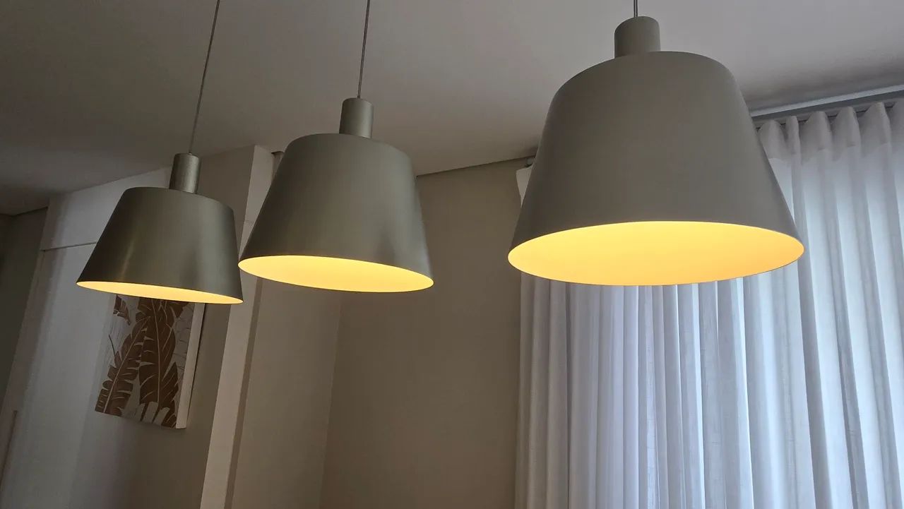 3 elegantes pendentes para sala de jantar - Foto 2