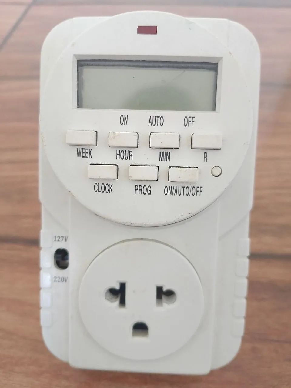 timer digital programável de tomada bivolt 