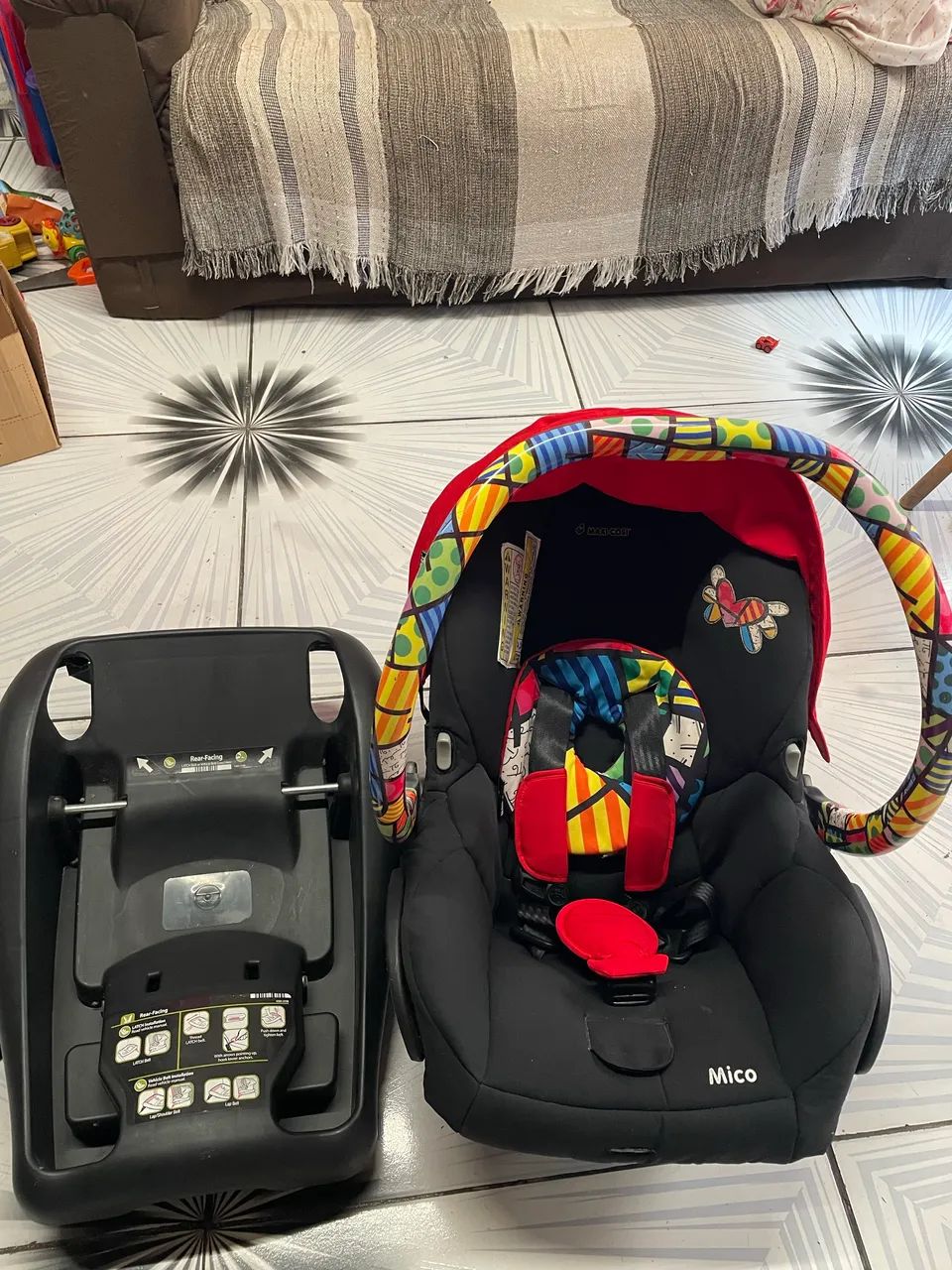 Vendo esse bebê conforto da Mico - Foto 5