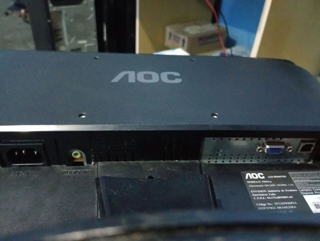Monitor 18,5 polegadas AOC windrescren  - Foto 3
