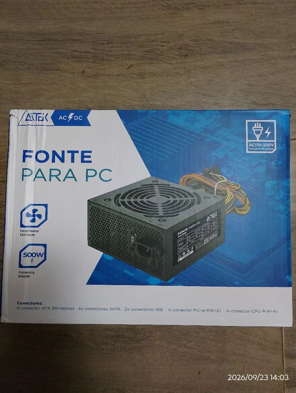 Fonte para pc