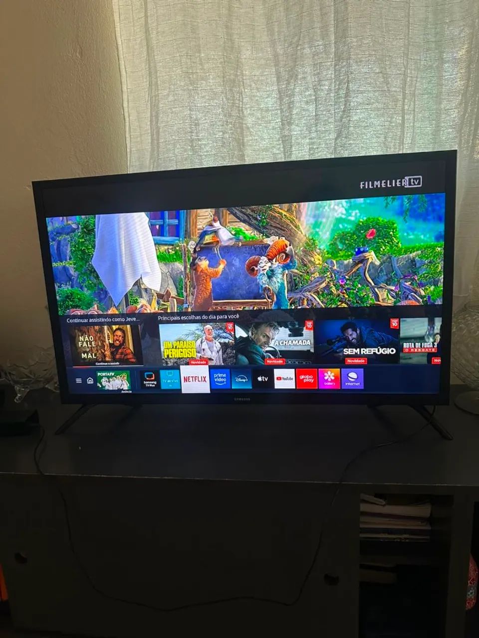 Tv SMART 32 Samsung leia bem 