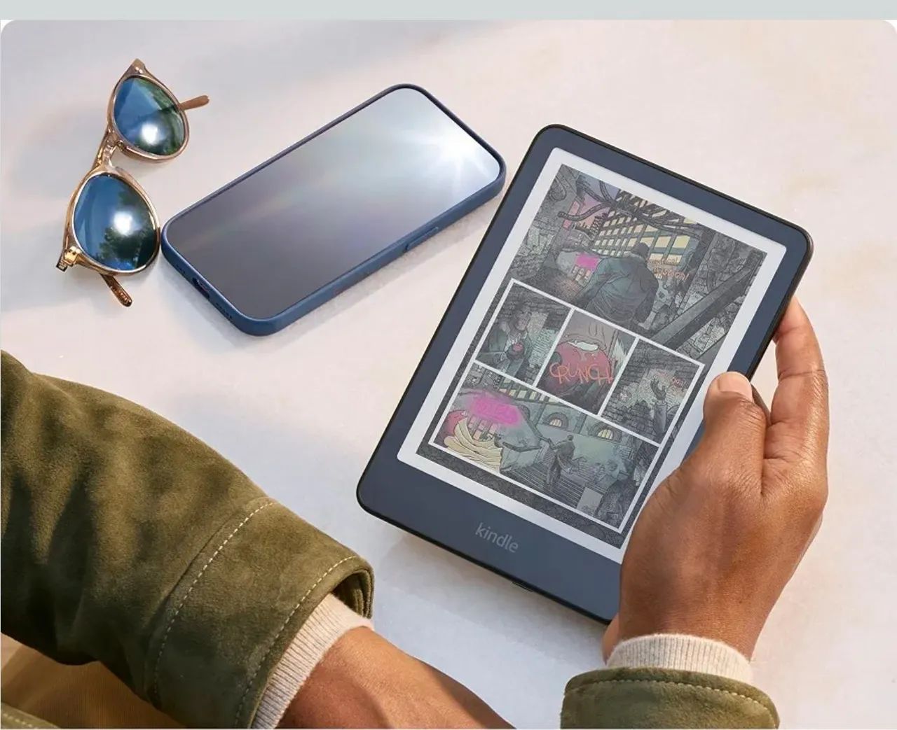 Kindle Colorsoft Signature Edition 32GB - Tela Colorida + Capa de