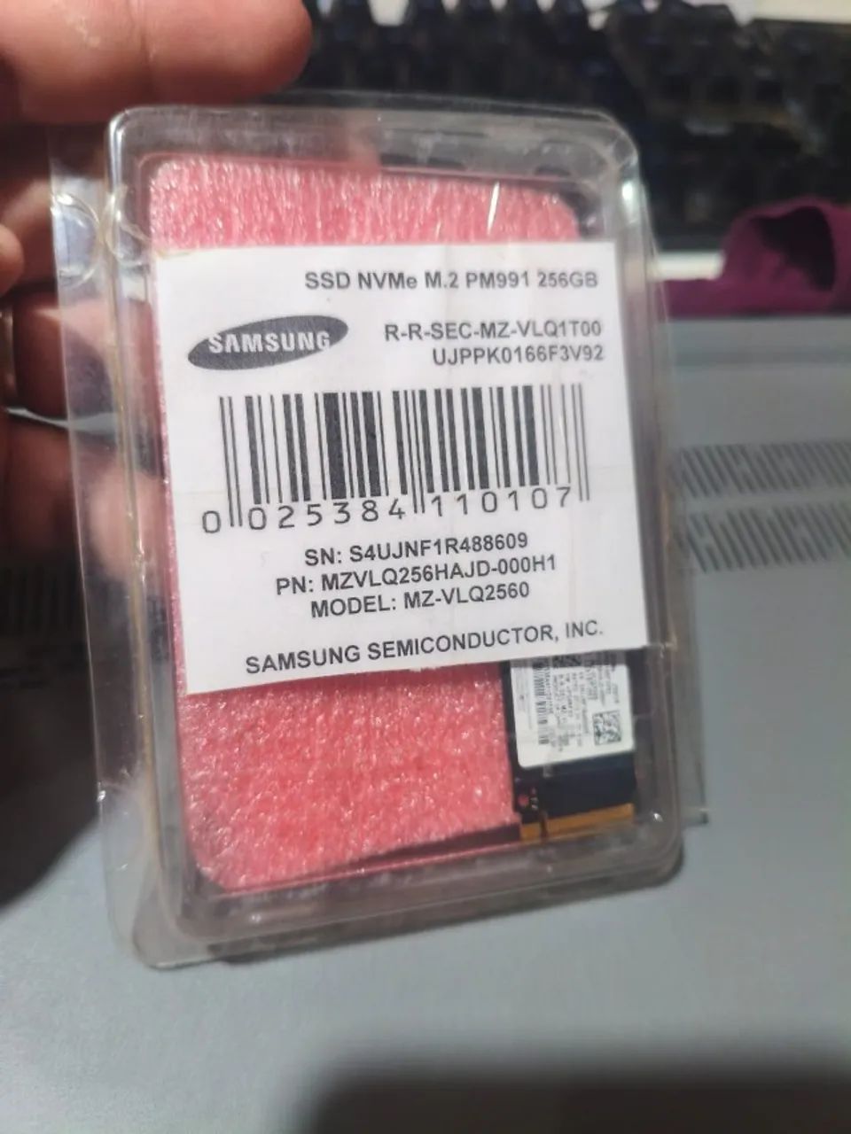 SSD NVME 256GB Samsung - Foto 3