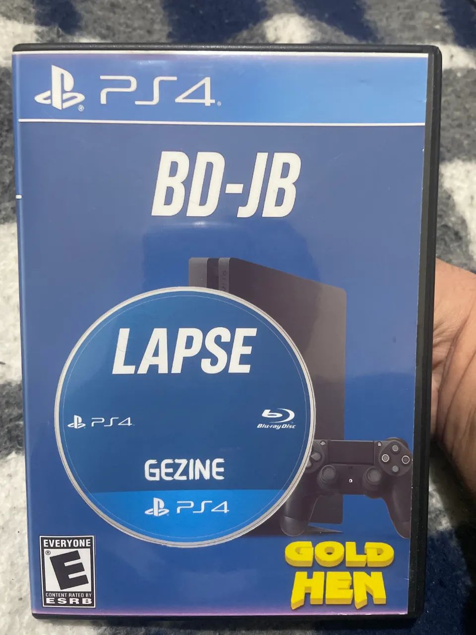 Disco Blu-ray automático PS BDJ PS 4(leia com atenção)