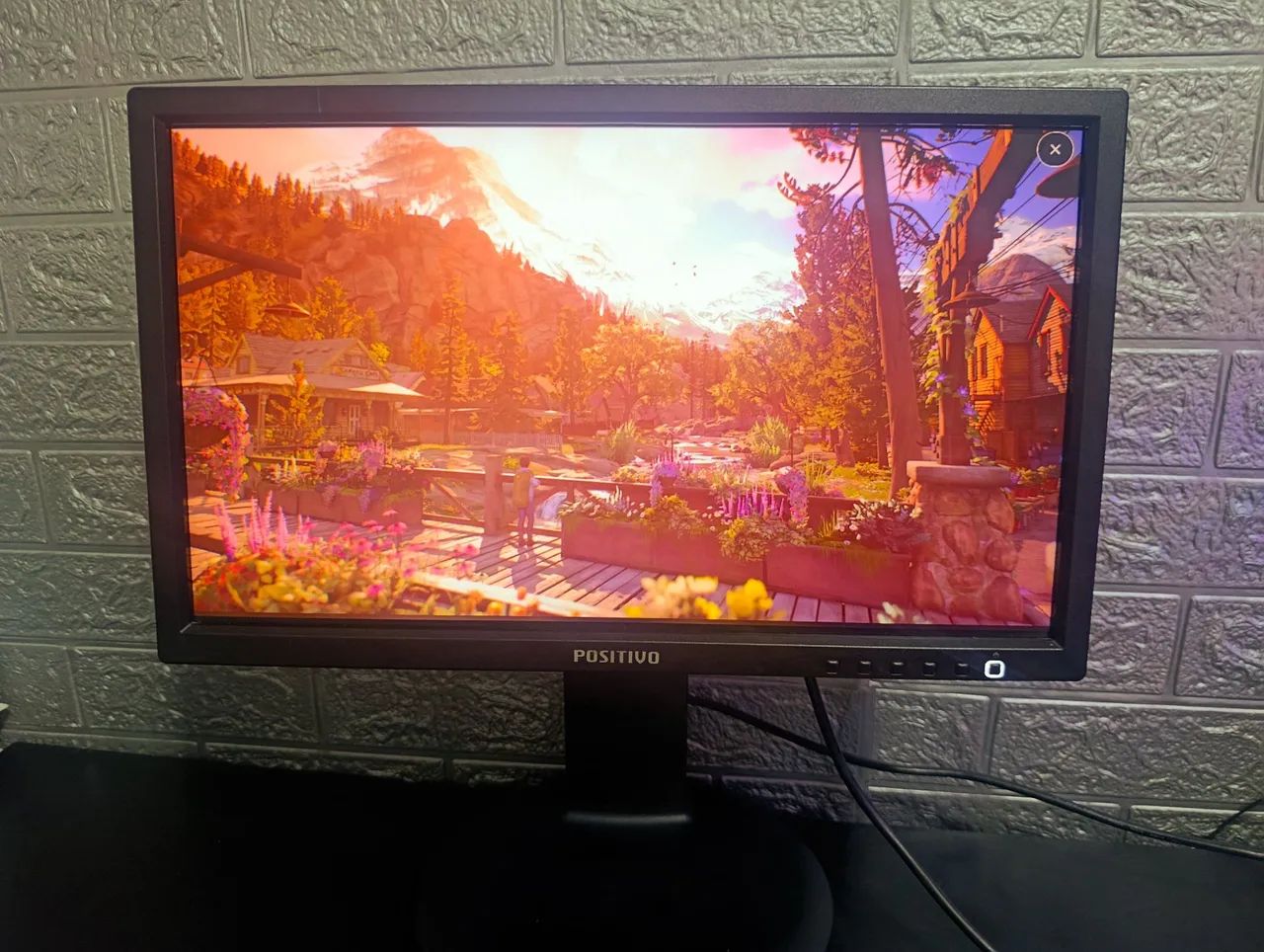 Monitor Positivo 19" + 2 Cabos | VGA | Funcionando - Foto 2