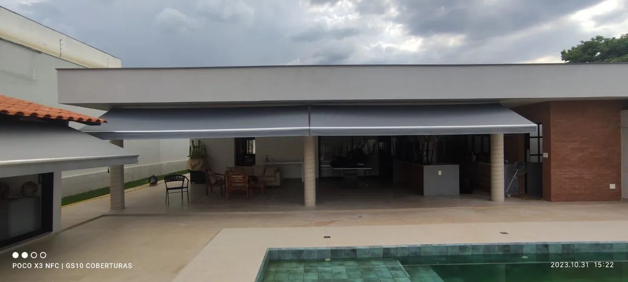 Toldo Cortina com Braço Extensor  - Foto 5