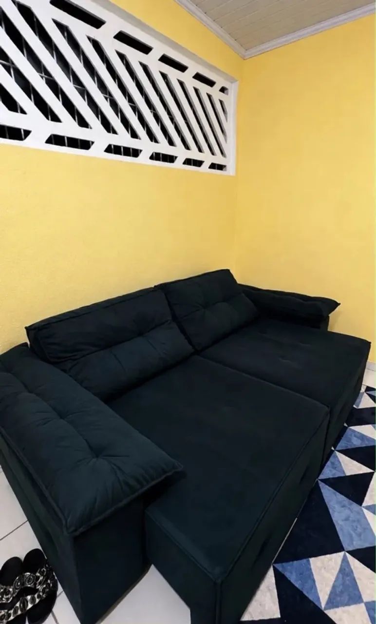 Sofá retrátil e reclinável R$ 1.350,00