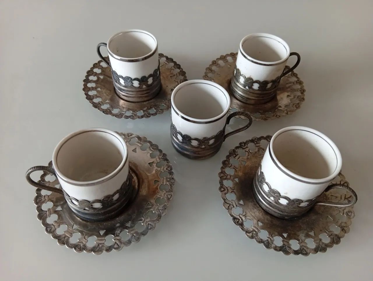 Conjunto de xícaras para café 