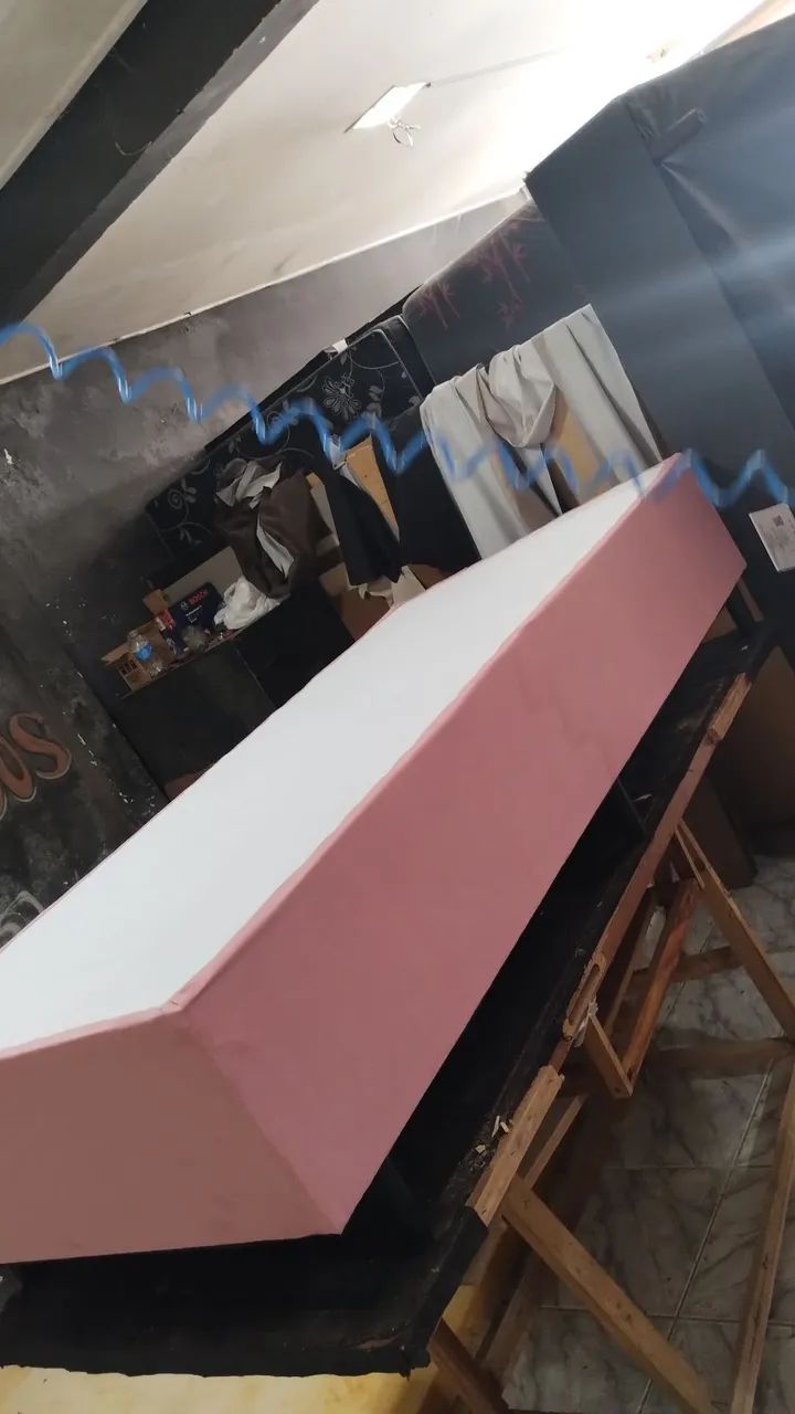 Base box solteiro rose 88x188