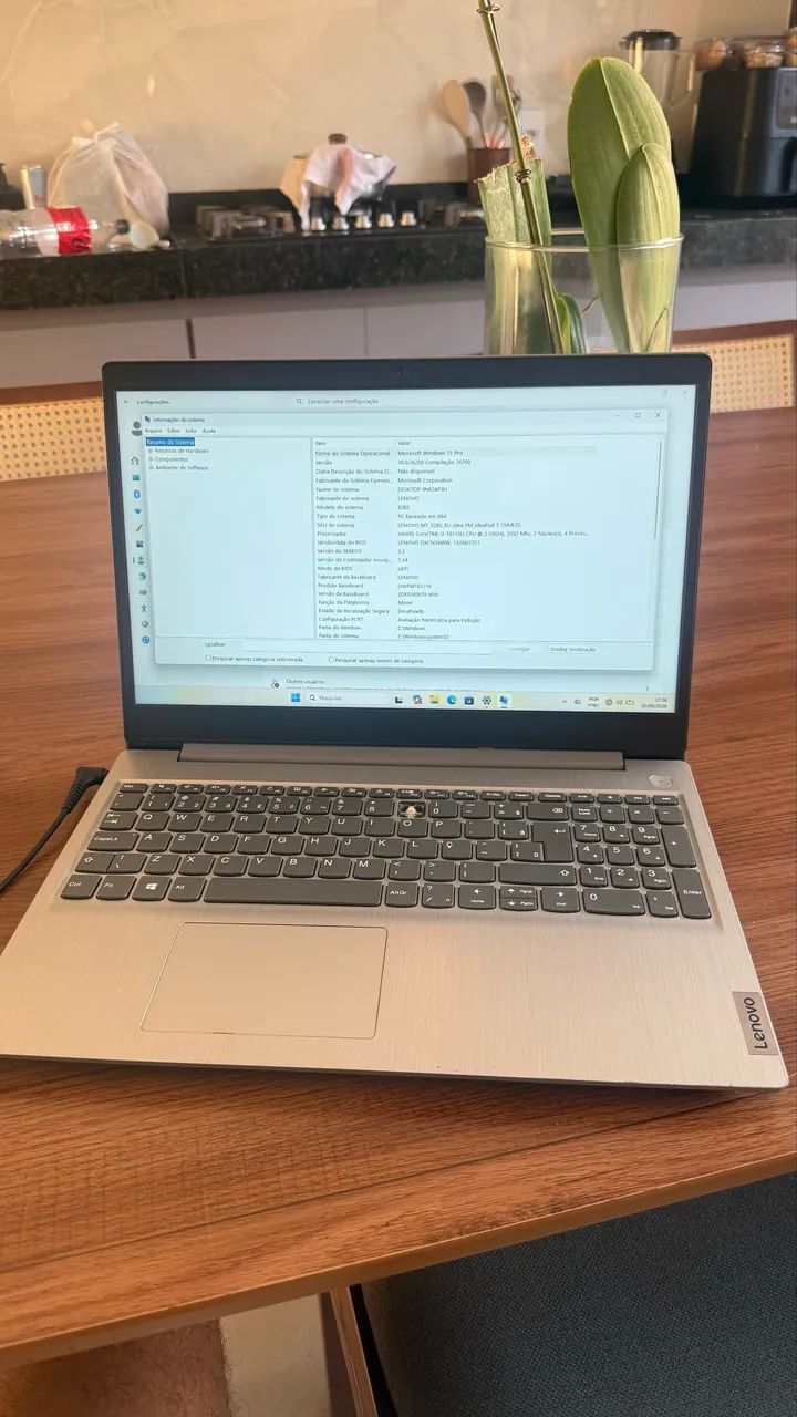 Notebook Lenovo IdeaPad 3 | Core i3 10ª | SSD 240GB | Windows 11 Pro - Foto 4