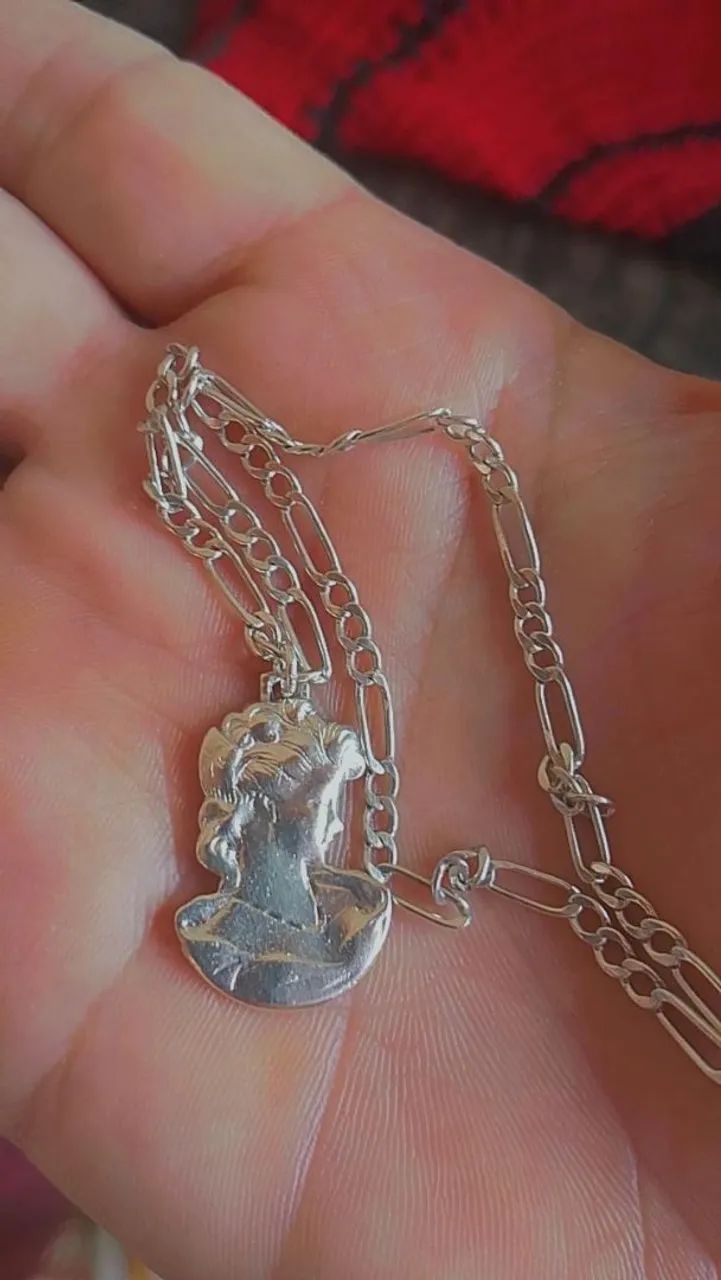 Cordão e pulseira de prata 925 - Foto 4