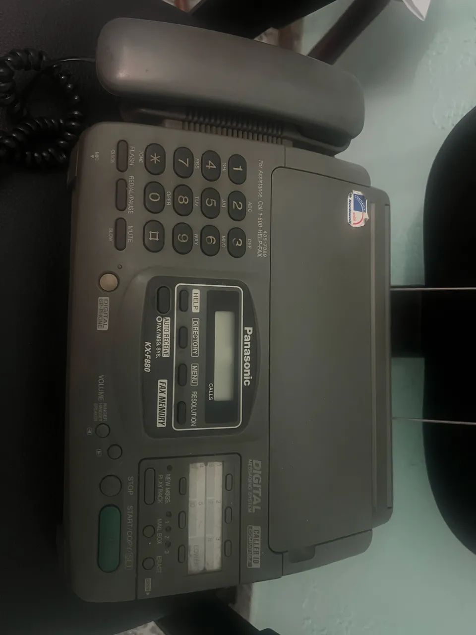 fax e telefone antigo - Foto 2