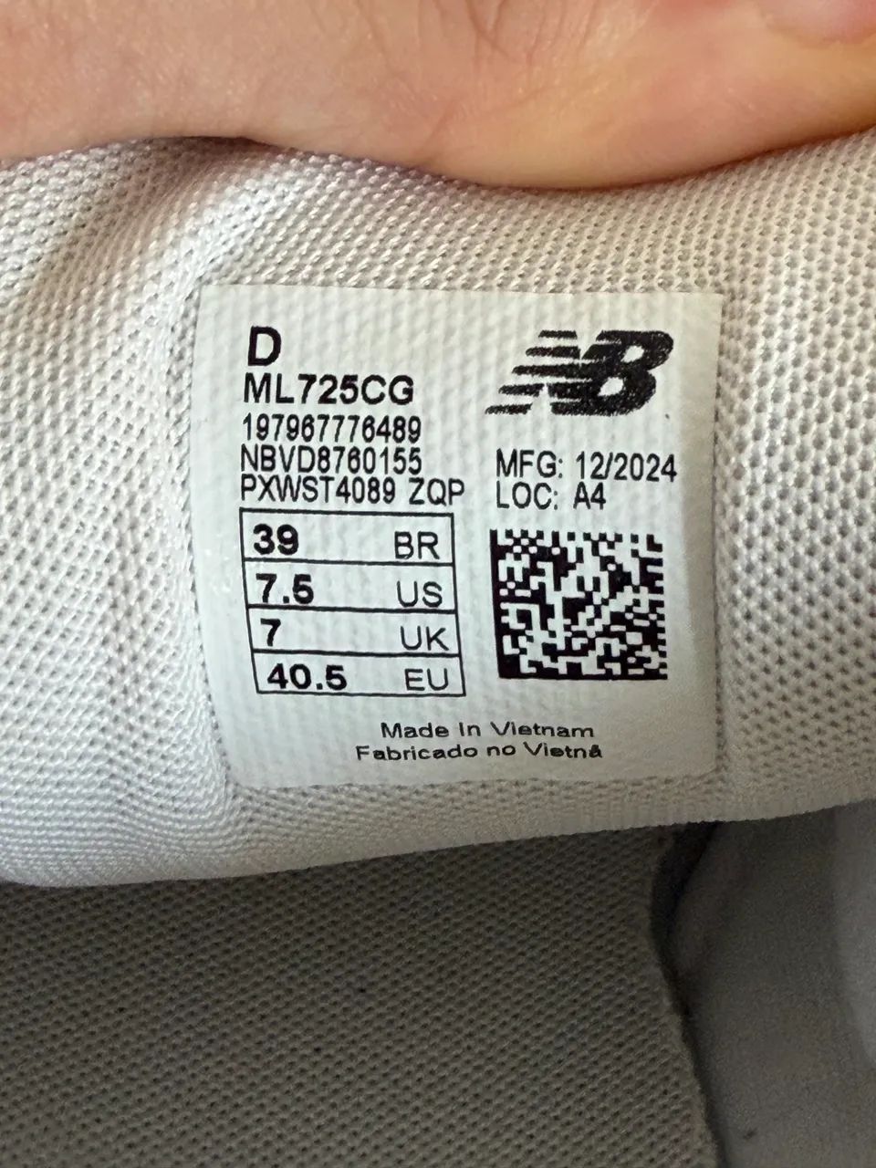 Tenis Original New Balance 725 Tam 39 - Foto 2