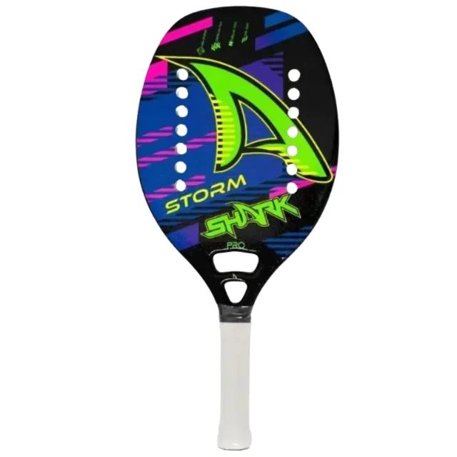 Raquete De Beach Tennis Shark Storm 2022 Cor Roxo
