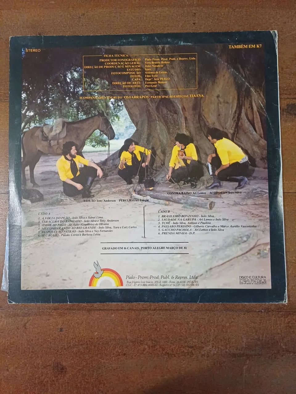 Vinil Os Farrapos - Foto 2