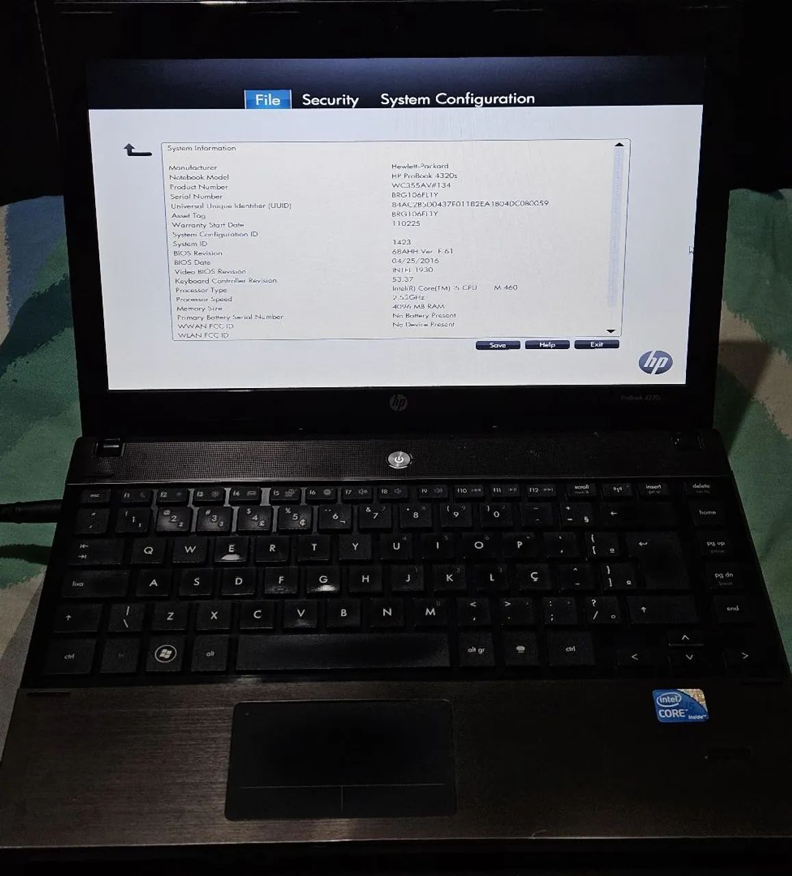 Lote 5 notebooks intel ler descrição