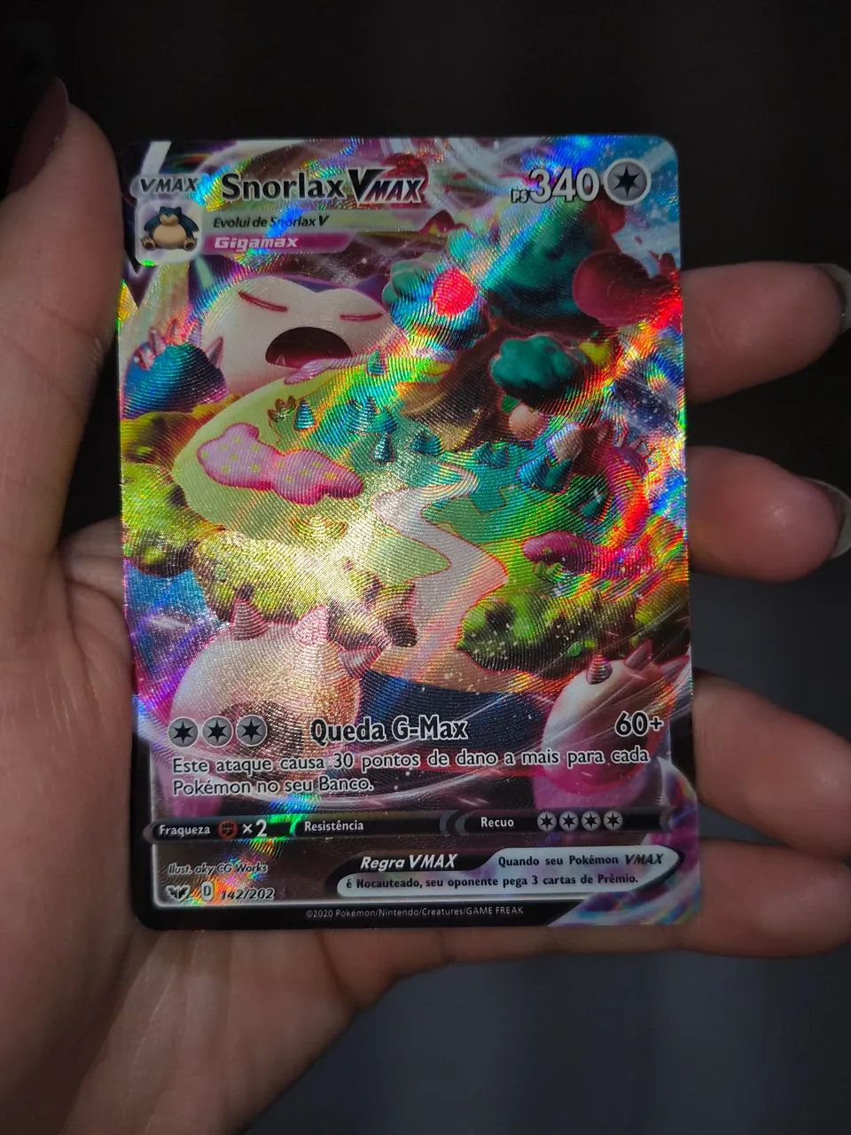 Snorlax V-Max 142/202