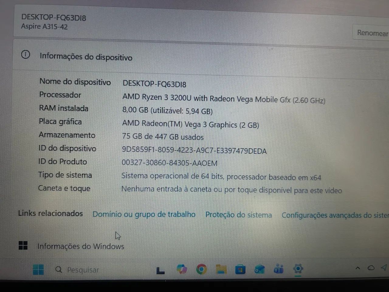 Notebook Acer - Foto 2