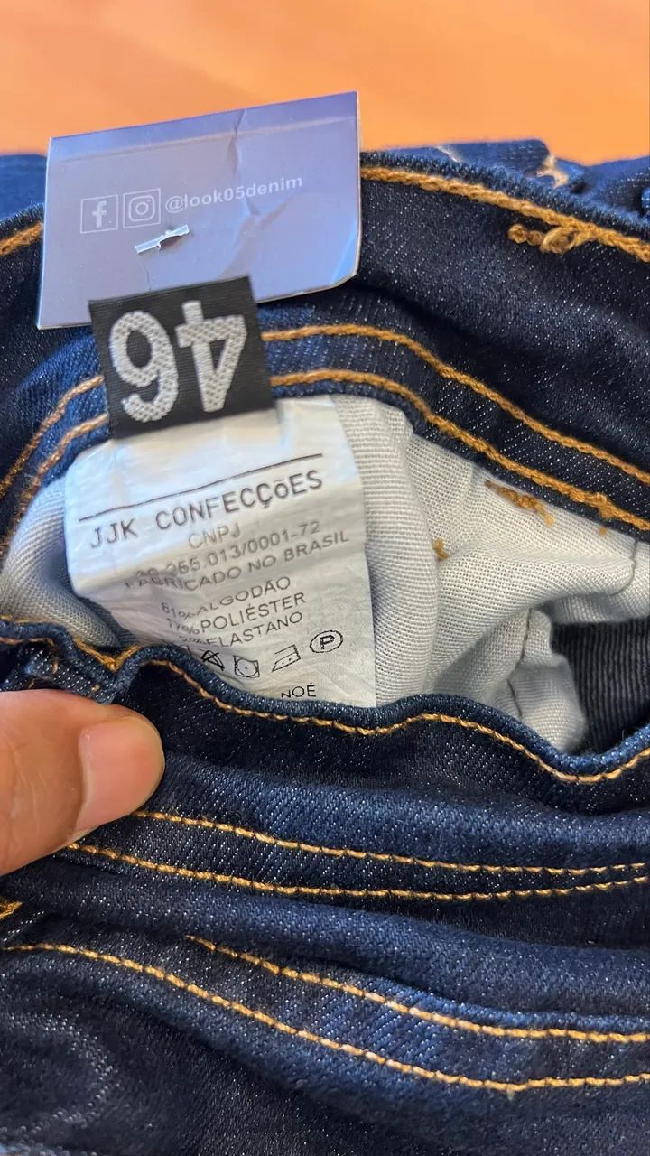 Calça jeans Skinny com elastano  - Foto 4