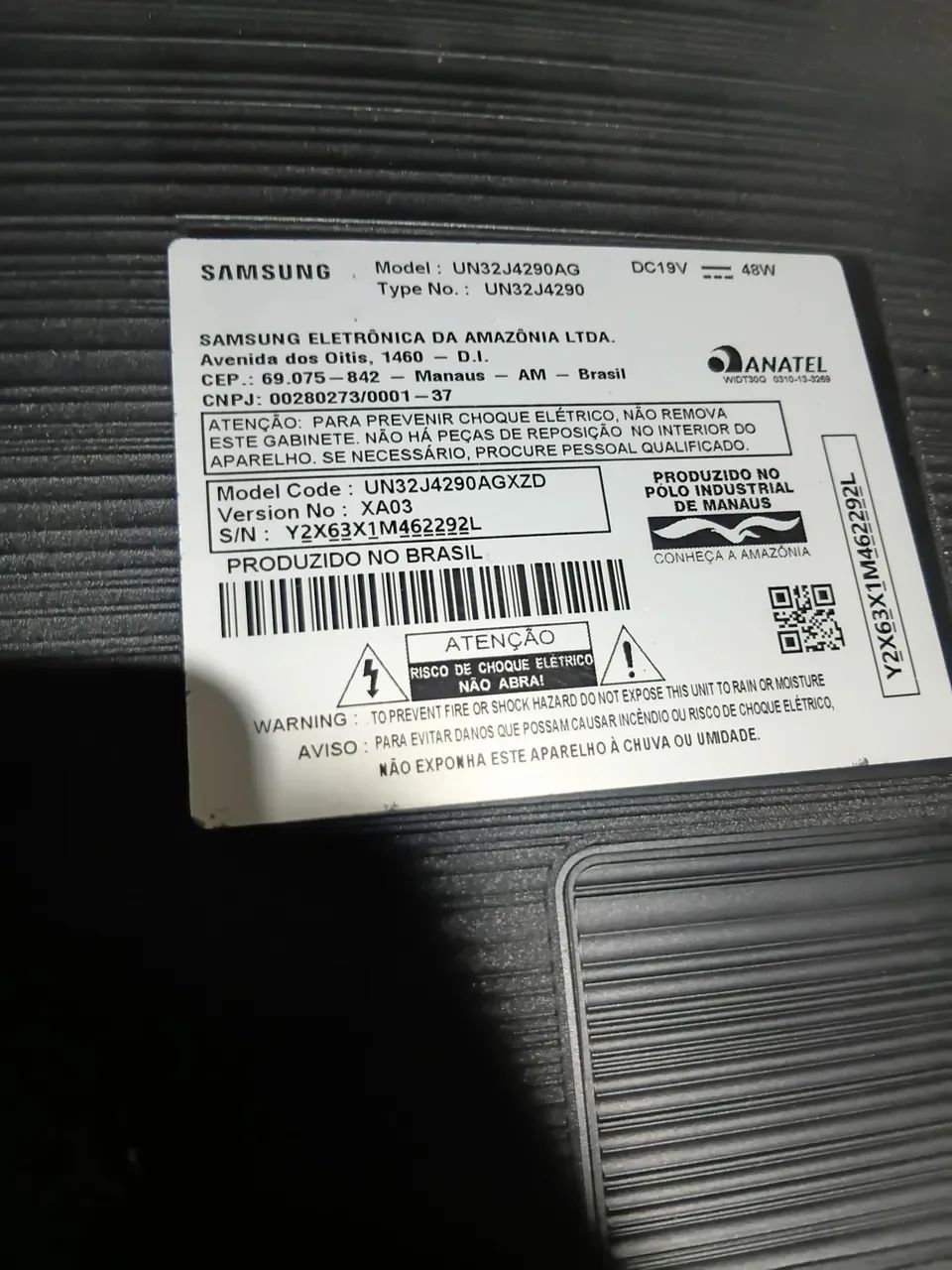 TV Samsung Smart tv 32 polegadas de HDMI usbLED FUNCIONA PERFEITAMENTE NOVA EM BOM ESTADO - Foto 5