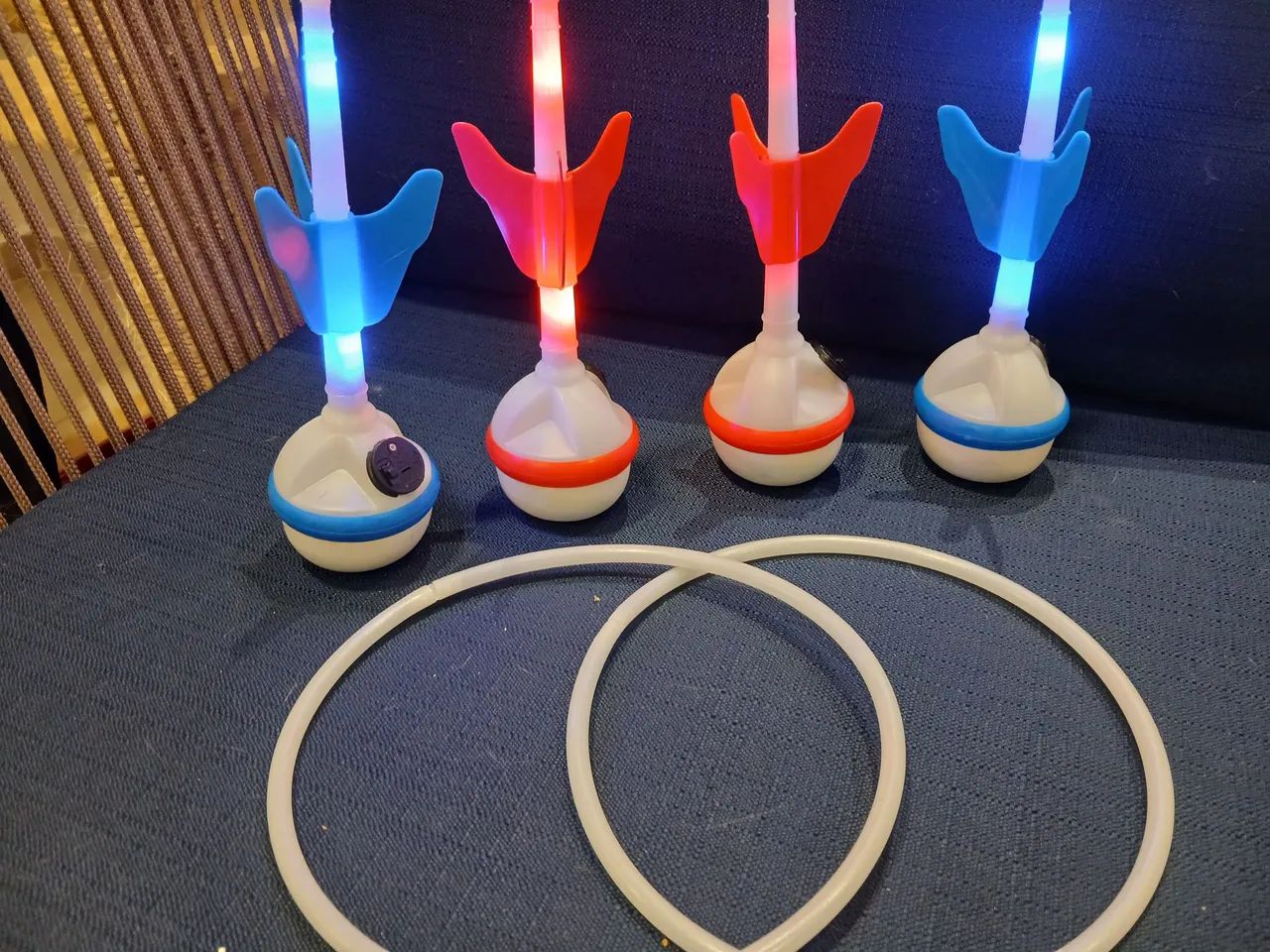 Conjunto de jogo de dardos de gramado com LED - Foto 3