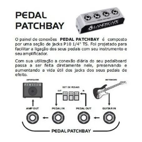 Patch Bay para Pedais Patchbay Landscape Use no seu Pedalboard - Foto 2