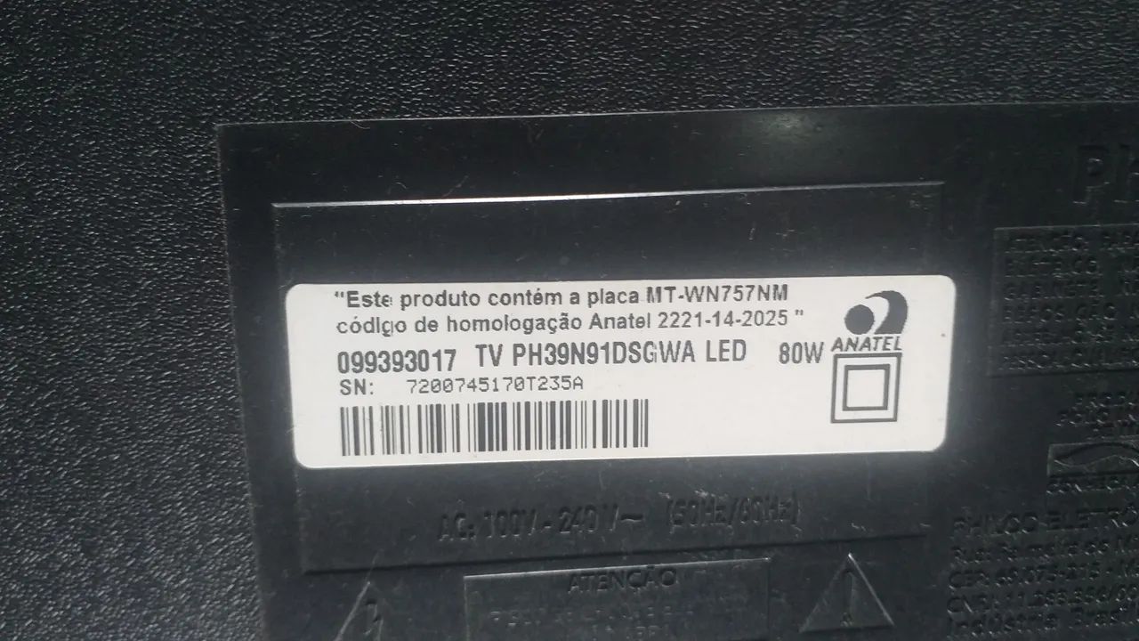 Tv Philco 39 - Foto 3
