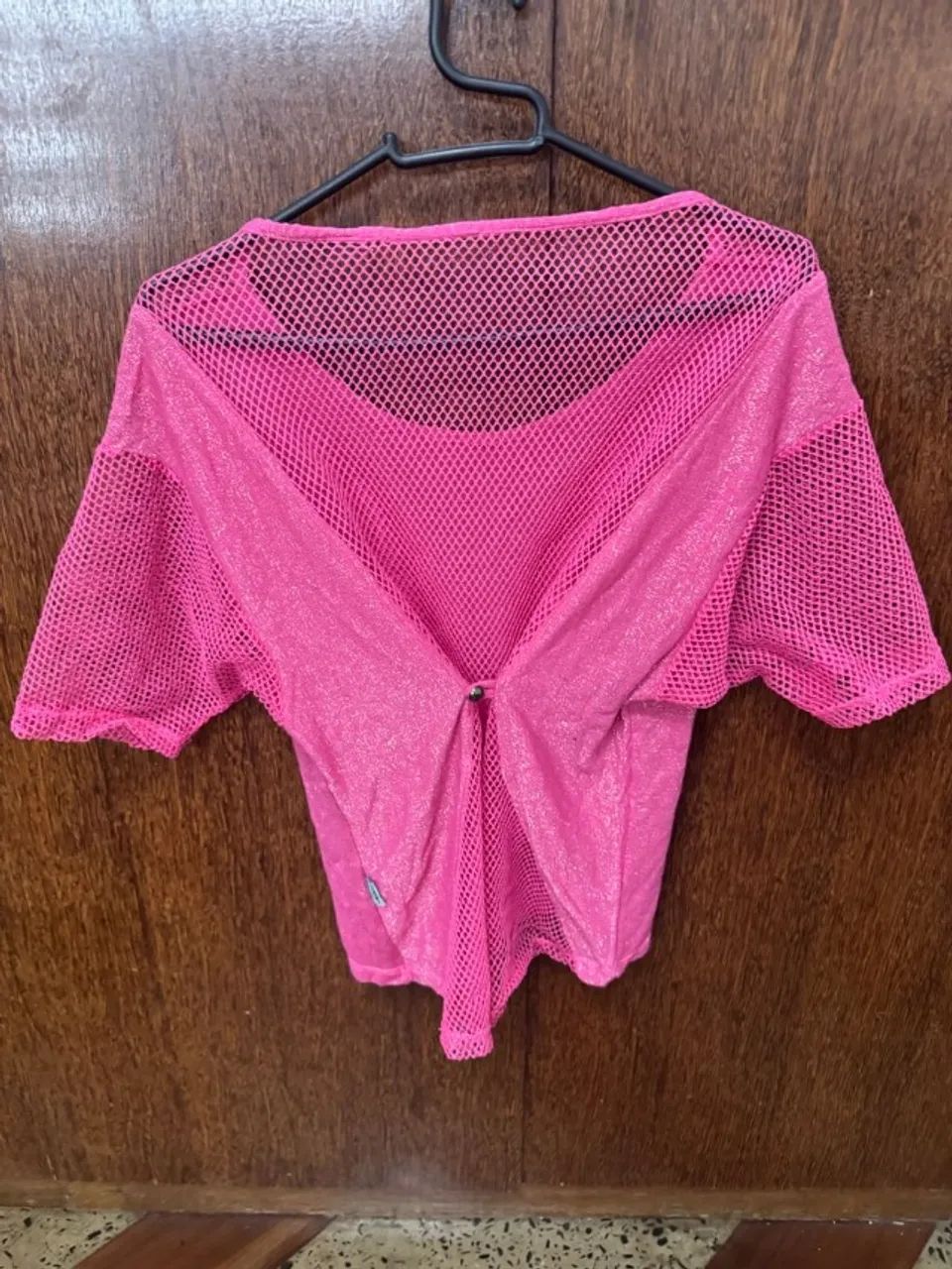 blusa feminina rosa m - Foto 2