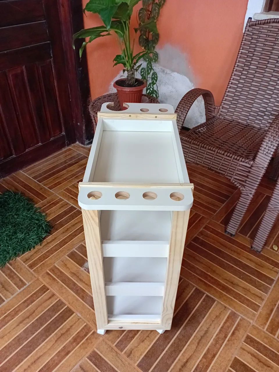 Carrinho Auxiliar com rodinhas - Foto 4