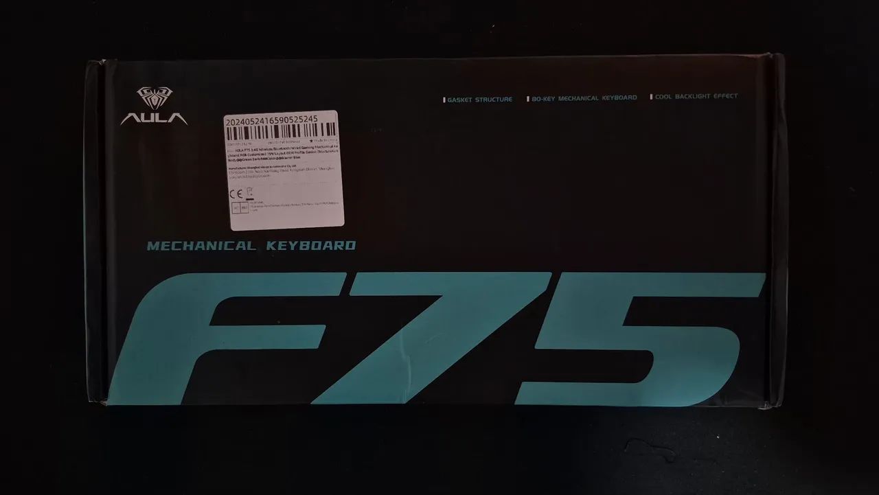 Teclado Gamer Mecânico Aula F75 + Pudding Keycaps<br> - Foto 6